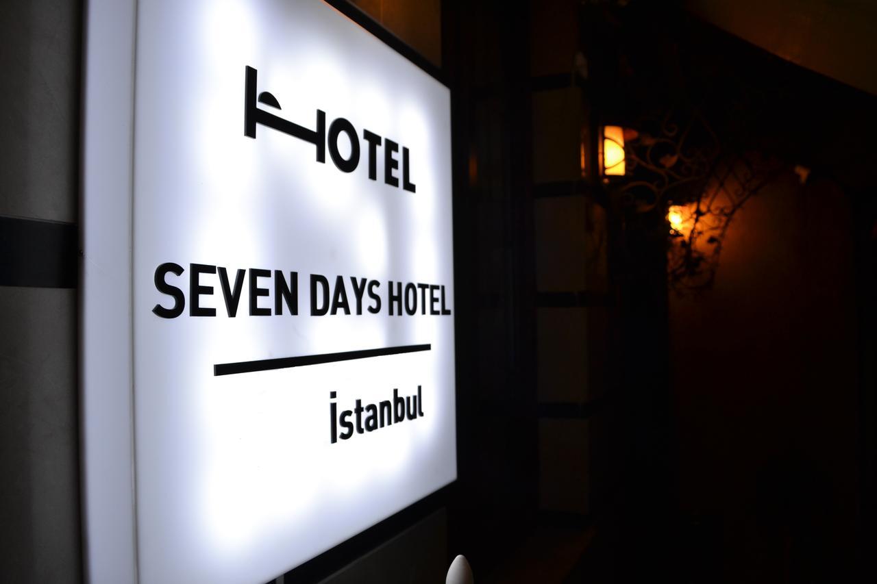 Seven Days Hotel - Estambul Exterior foto
